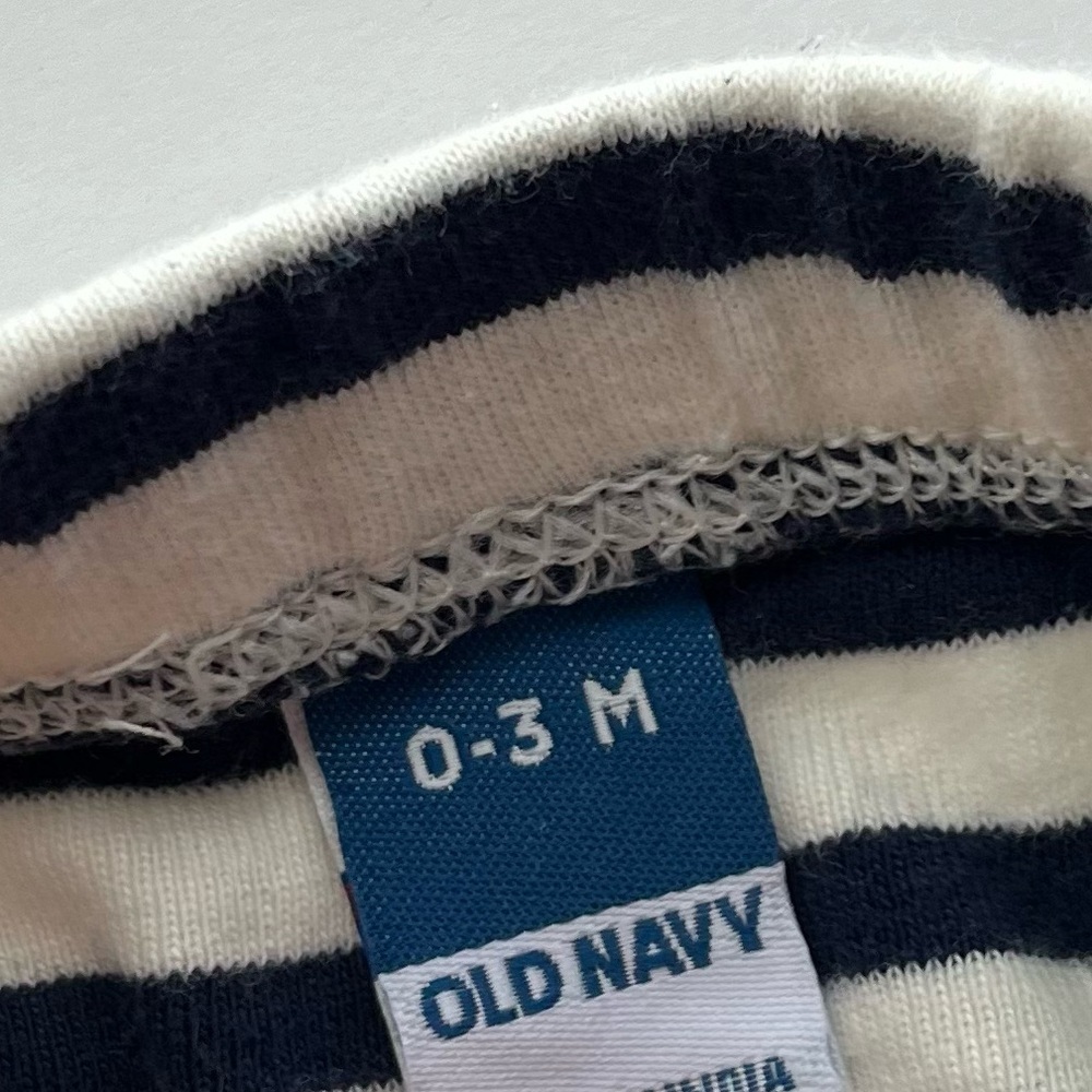 Old Navy • Baby 0-3 Month 3 Pack Casual Pants Navy Grey - Picture 6 of 6